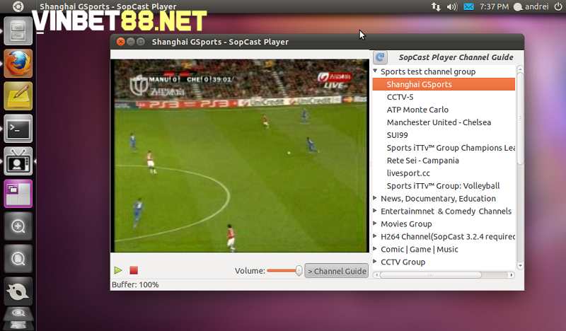 Sopcast là ứng dụng xem EURO 2024 miễn phí