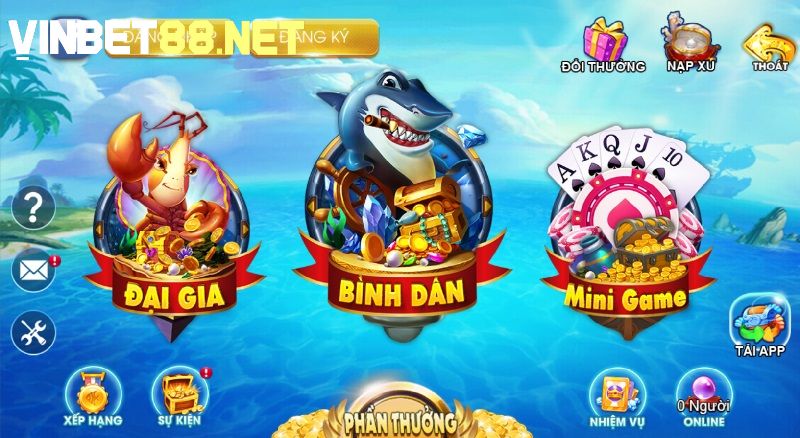 Luôn giữ vững tâm lý khi tham gia bắn cá