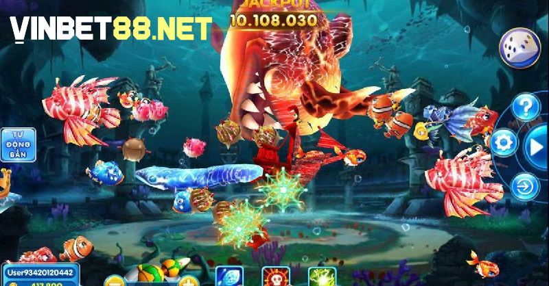 Tham gia bắn cá đơn giản, hấp dẫn