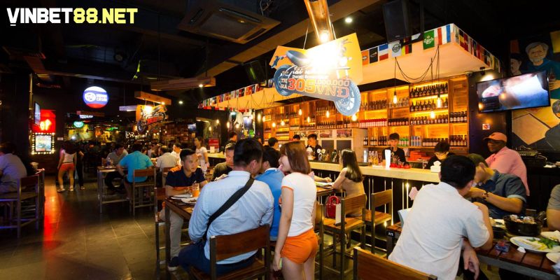 Nơi bùng nổ các trận đấu bóng đá với không gian sôi động